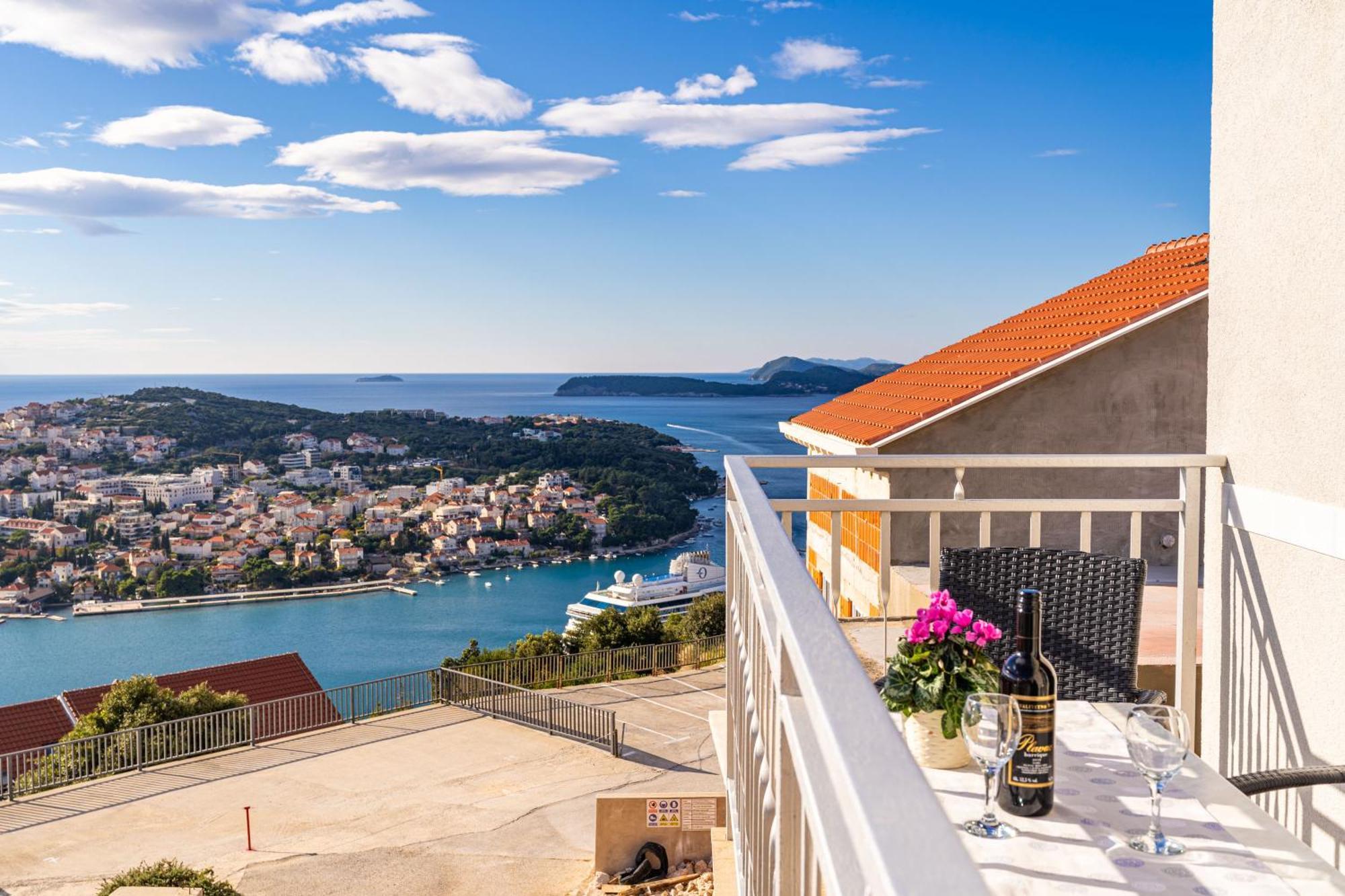 Sea View Apartment Nuncijata Dubrovnik Luaran gambar
