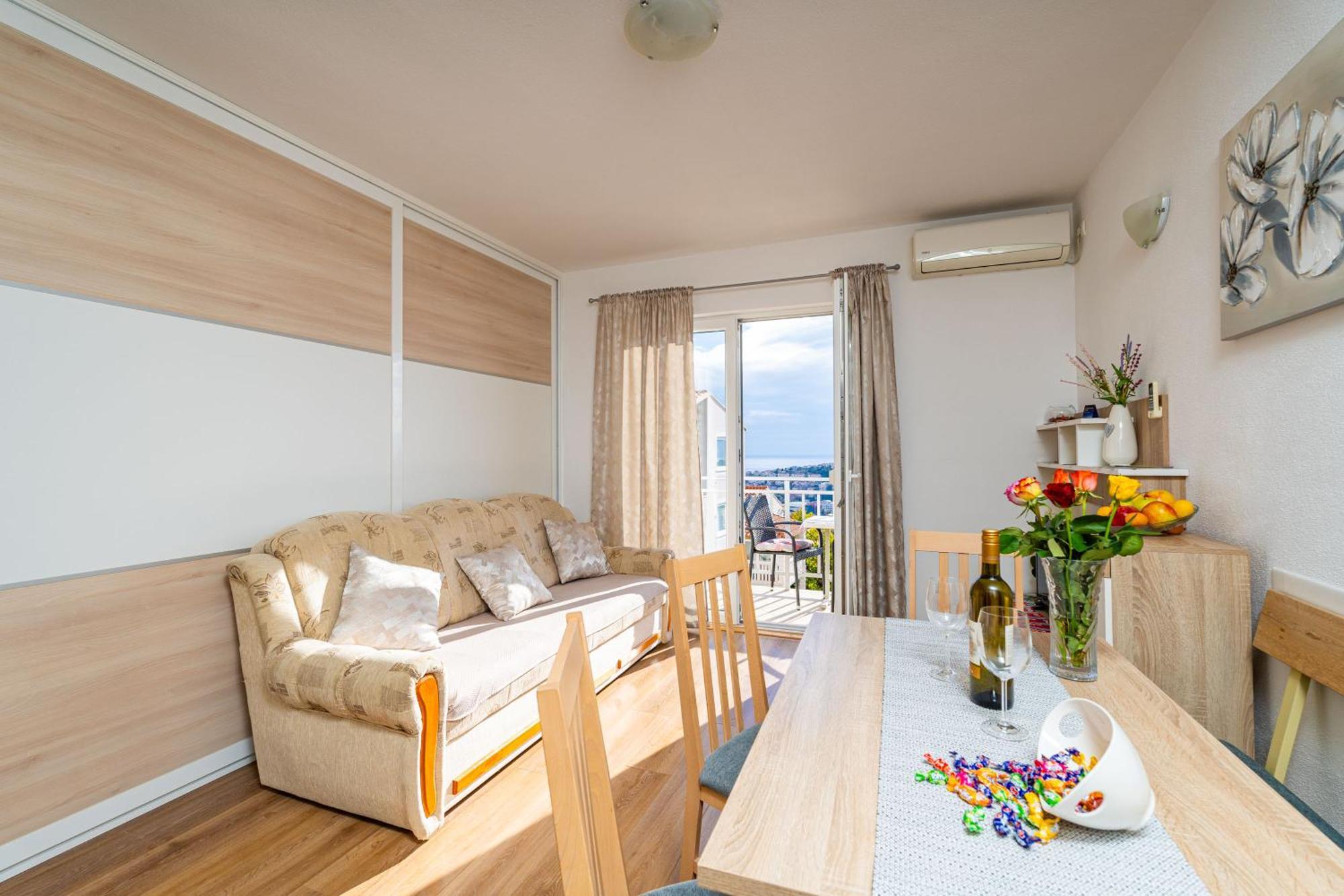 Sea View Apartment Nuncijata Dubrovnik Luaran gambar