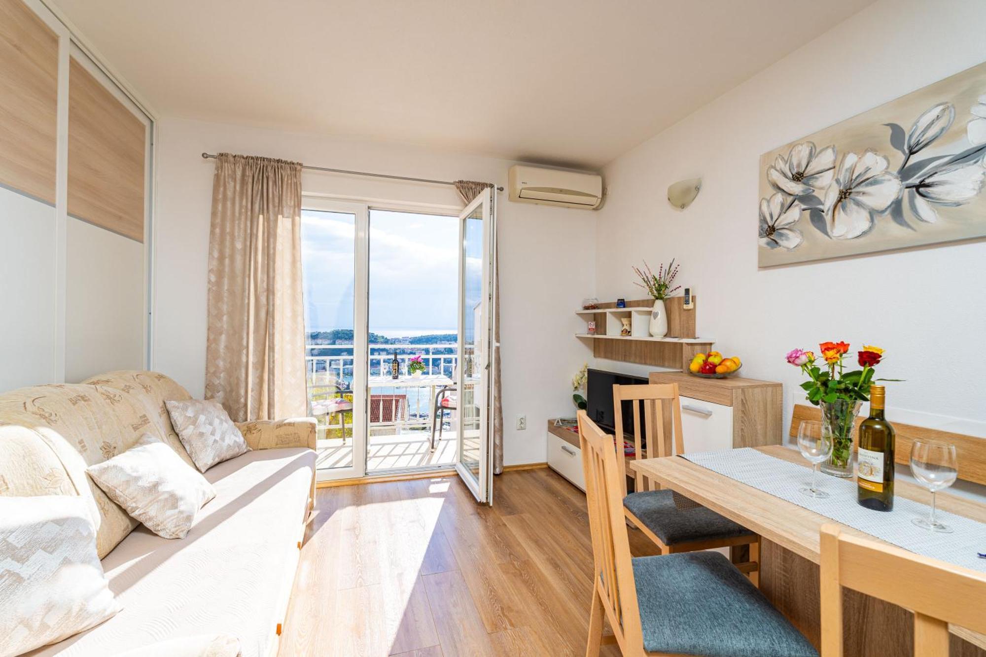 Sea View Apartment Nuncijata Dubrovnik Luaran gambar